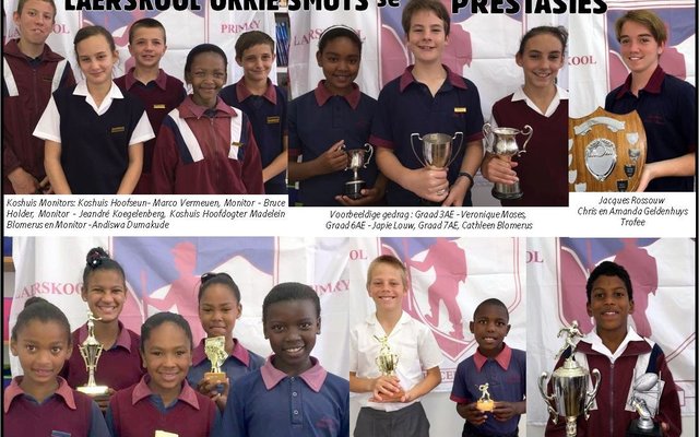 Gansbaai Laerskool Okkie Smuts se Prestasies Collage deur Monica Hayes_1